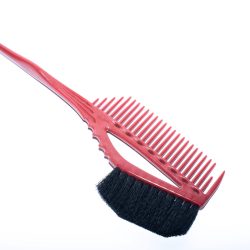 YS Park 640 Red Tint Comb & Brush